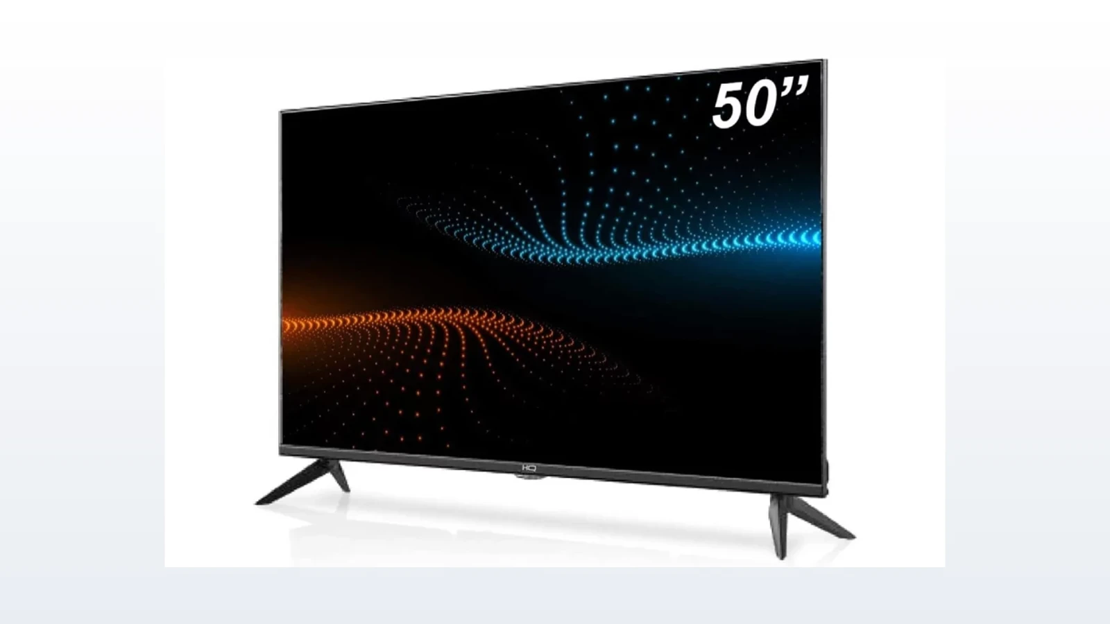 Smart TV HQ de 50 polegadas com tela sem bordas